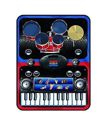 2-in-1 Musical jam playmat (Carpet Piano), Musical Toy for Kids Above 3 Years (Multi-Color)- Multi Color(Ramokdu Toys)-image-44