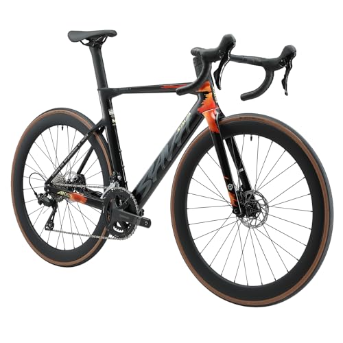SAVADECK Carbon Fibre Road Bike with Shimano 105 R7120 54cm