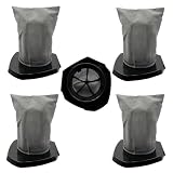 5 Pack HEPA Filter Compatible with Dirt Devil Simplistik Plus SD20000RED & Simplistik SD22010 Stick Vacuums, Fits Part# AD40113
