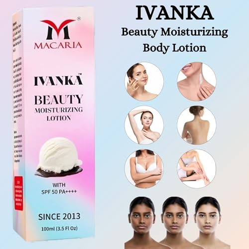 MACARIA Ivanka Beauty body lotion sunscreen spf for men