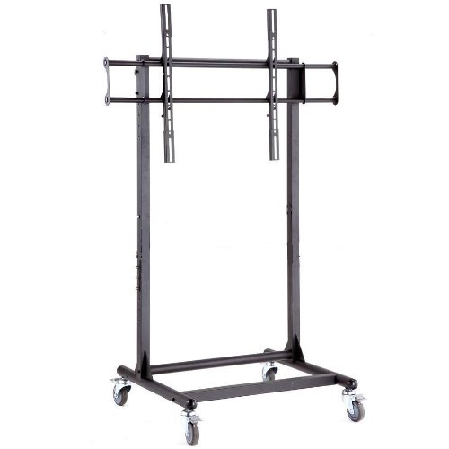 Soporte móvil ergonómico ajustable para TV 56-70 pulgadas miniatura 6