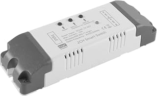 2-Kanal-WLAN-Steuerung für elektrischen Linearantrieb – Smart Relay (DC12 V/24 V, kompatibel mit Sprachassistenten)