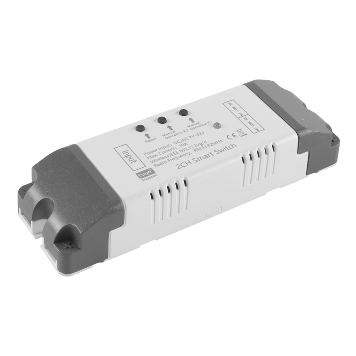 Controlador de actuador lineal eléctrico WiFi 2 canales Relé inteligente 12V 24V CC compatible con asistente de voz