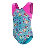 GK Stars Gymnastics & Dance Leotard for Girls and Toddlers - Activewear One Piece Outfit in Fun...
