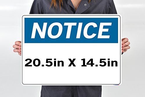 Vestil Aviso SignSI-N-51-E-LB-011-S 51 20.5X14.5 LABEL/DECAL.011 Alarme de segurança soará se a port