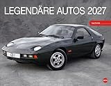 Legendäre Autos Posterkalender 2027: Exklusiver Wand-Kalender mit 12 Traumautos und Kultwagen. Hochwertiger Foto-Kalender 2027 mit Oldtimern. 44 x 34 cm.