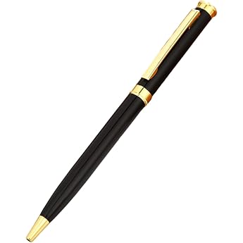 Pack of 4 - Rotating Neutral Pen Black Quick Drying Neutral Pen Black