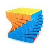 FHDD Puzzle Magic Cube 9x9x9 9 * 9 Cubo de Velocidad Profesional Educativo de Alto Nivel