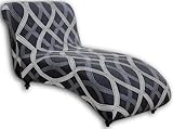 Facile à installer : Facile à installer et à démonter, ajuster librement la longueur du couvercle du fauteuil inclinable；；；Housse en velours sans accoudoirs pour chaise longue, housse de canapé extensible, lavable en machine, housse de canapé pour animal domestique, housse de canapé inclinable
