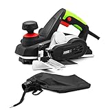 Puissance : 900W Rabot électrique 900W avec guide parallèle, largeur de rabotage 82mm