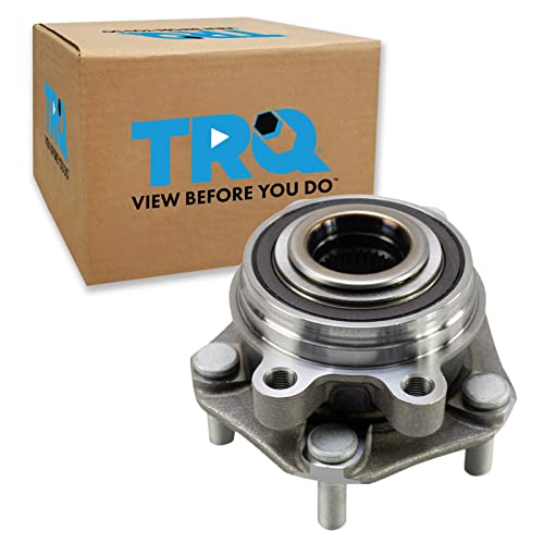 TRQ Front Wheel Bearing and Hub Assembly Compatible with 2019-2023 Nissan Altima