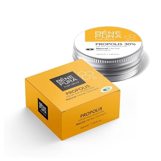 Naturlig Salva med 30% Propolis 1,35 fl. Uns 40 ml - Rynkor och Finnar - Rent Naturkoncentrat - Handgjord i EU med Eteriska Oljor och Naturliga Ingredienser