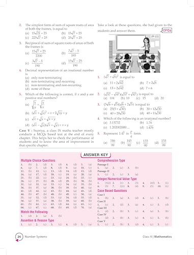 Image of MTG Foundation Course Class 9 Mathematics Book (Edition 2025) For IIT JEE, IMO Olympiad, CUET, KVPY & Boards Exam | Based on NCERT Pattern