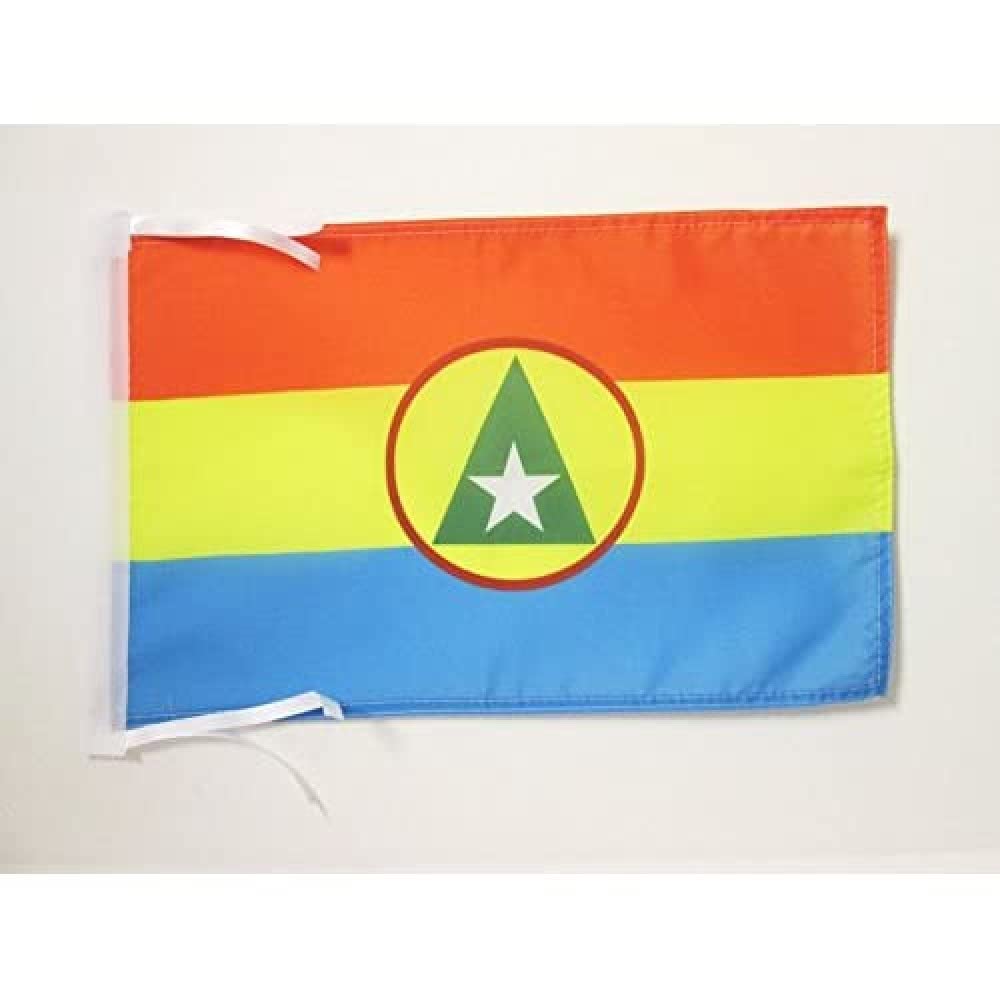 Iran Old Persia Flag 18'' x 12'' cords - Persian SMALL flags 30 x 45cm - Banner 18x12 in - AZ FLAG — view 681