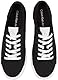 Calvin Klein Herren Vulcanized Sneaker Canvas Low Top, Schwarz (Ck Black/Bright White), 41