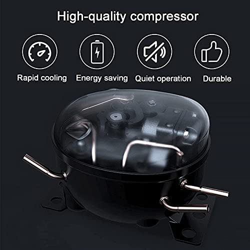 MHGD Eismaschine Theke, 26 lbs EIS in 24 Stunden Tragbare Eismaschine 9 Eiswürfel fertig in 8 Minuten LED-Anzeige… – Bild 6