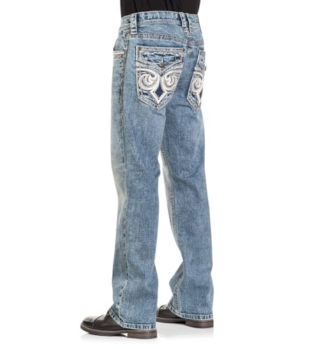 Affliction Men's Denim Jean Blake Sebastian Inseam 34"4