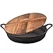 Non-stick Wok with Lid Iron Casserole with Lid Pots or Restaurant for a Variety of Uses Gifts (32CM)