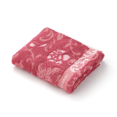 JILL STUART(ジルスチュアート) シックエレガンス フェイスタオル レッド バラ 花 華やか 58-1952150 約34×80cm