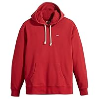 Levi's New Original Sweatshirt, Hoodie para Hombre, Rhythmic Red, XS