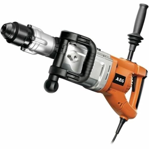 AEG - Martillo combinado con motor de 1700 W, preselección de velocidad y velocidad, con indicador de servicio, con maletín de transporte N 11 E