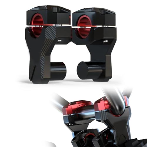 Adaptateur rehausseur guidon moto 22 28 mm Suzuki anti mal de dos