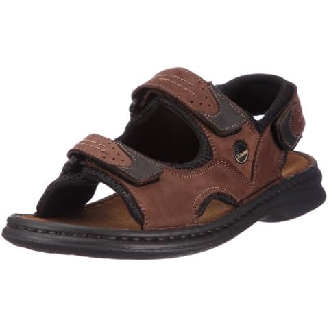 Josef Seibel Herren Franklyn Sandalen, Braun Brasil Schwarz, 42 Cover