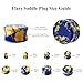 Stuppendux 2PCS Stone Flared Ear Tunnels Expander Plugs Stretcher Kit Gauge Stylish Body Piercing Plugs for Fashionable Individuals 5/8
