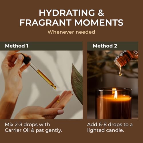 Image of 100% Pure Ambrette Seed Essential Oil - 0.34 Fl Oz - Ambrette Seed Oil for Hair, Skin, Diffuser, Aromatherapy & DIY Candle Making Scent