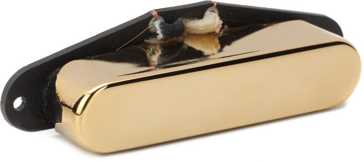 DiMarzio DP436G Muscle T Neck – przetwornik Single-Coil do Telecaster – styl vintage z nowoczesnym dziurkaczem, AlNiCo 5, złoty