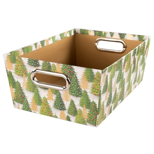 Idena 31493 - Aufbewahrungsbox aus festem Karton, Aufbewahrungskorb...