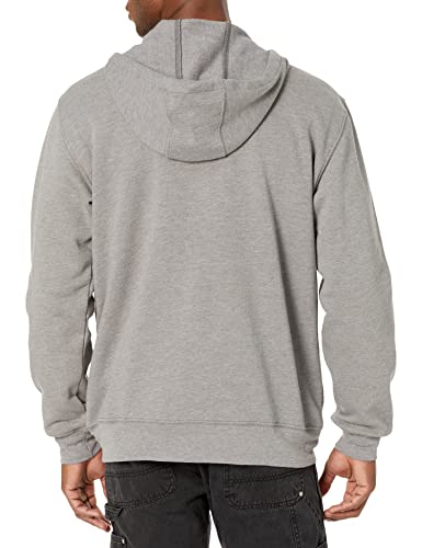 Carhartt Men's Flame-Resistant Force Loose Fit Midweight Full-Zip Sweatshirt, Granite Heather, Small #TOP1