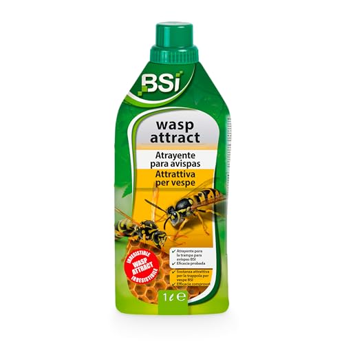 BSI – Atrayente Potente para Trampas de Avispas y Avispones – Profesional y Natural – Eficaz contra el Avispón Asiático – 1L