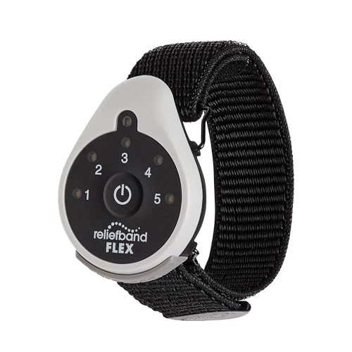 Reliefband Flex Anti-Nausea Wristband for Motion Sickness, Morning Sickness, Travel & Vomiting Relief – FDA Cleared, Drug-Free, Fast-Acting Nausea Relief Band
