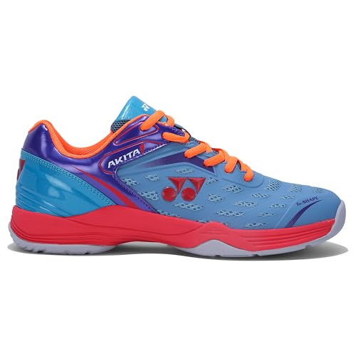 Image of YONEX AKITA Badminton Shoes |Non Marking | Ideal for Badminton,Squash,Table Tennis,Volleyball | Non-Marking Sole |TRU Cushion |Durable Skin Light|Synchro-Fit Insole|Toe Assist Shape|Hexa Grip |Light Weight|Lateral Shell|Extra Cushioning|Snap Back Action|