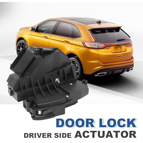Image of BF6A-F21813-BC Front Left Door Lock Latch Actuator Driver Side for Ford Escape Fusion Focus Edge MKX MKZ 2011 2012 2013 2014 2015 2016 2017 Replaces AE8Z-5421813-D