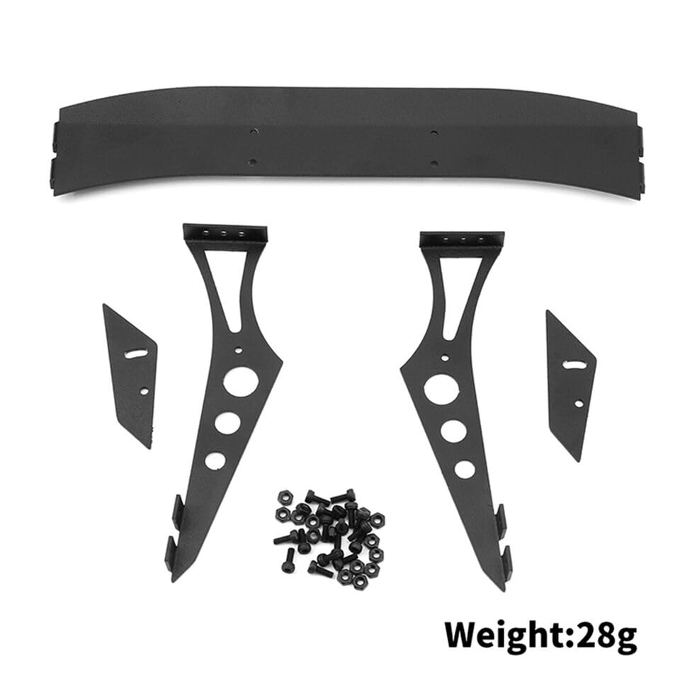 1/10 RC Car Tail Wing Set Fit for Tamiya TT02 XV01 HSP 94123 PTG2 RC Car Accessories