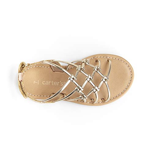 Carter's Girl's Edina Metallic Strappy Sandal4