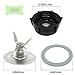 6 Cup Blender Glass Jar Replacement Parts with Blade for Oster Osterizer Classic Series NOT fit Pro Master or Versa models