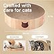 Necoichi Cozy Kratzschale für Katzen, 100% Recyclingpapier, chemikalienfreie Materialien (Schale (Eiche), XL)