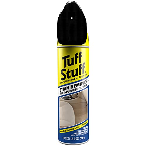 Car Cleaner And Stain Remover By Tuff Stuff, Multi Purpose Cleaner With Scrubby Cap For Cars, Truck, Motorcycle, 18 Oz #TOP3