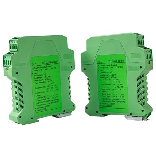 Convertisseur analogique 0-10V anti-interférence avec double sortie DC24V - 6