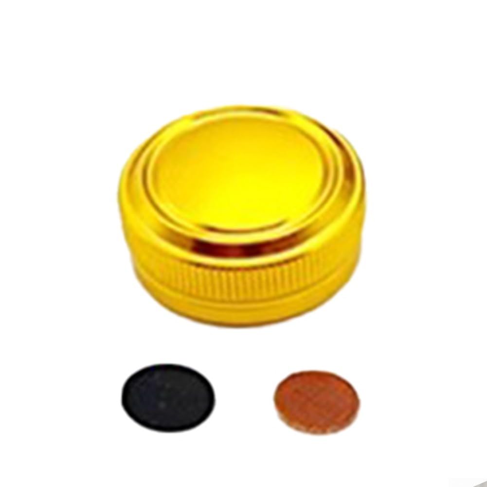 Aluminum Fishing Reel Spool Tension Knob Cap Replacement Part Compatible With Baitcast Reels (Fits Similar Metanium-Style Models) With Knurled Threads And Gaskets(silver)