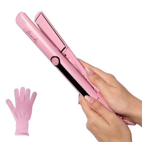 Plancha de Pelo Cerámica Mermade 1.1" Rosa miniatura 1