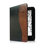 Fintie Folio Case for Kindle Paperwhite - The Book Style PU Leather Cover with Auto Sleep/Wake for All-New Amazon Kindle Paperwhite (Fits All versions: 2012 2013 2014 and 2015 New 300 PPI), Dual Color