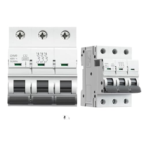 Mini disjoncteur rail DIN évite la surchauffe moteur sur réseau AC 400V