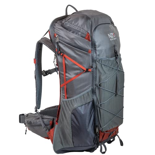 Near Zero The Dean Ultralight Organizational Hiking Backpack For Backpacking Adventures | 50L Camping Essentials Bag With Hydration Bladder Compartment | Medium Torso | Ultralight 3Lbs Trekking Bag #TOP6