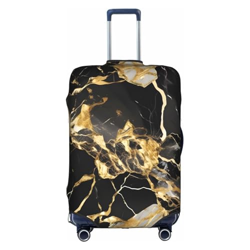 Housse de bagage marbre chic premium élastique et lavable pour valise XL