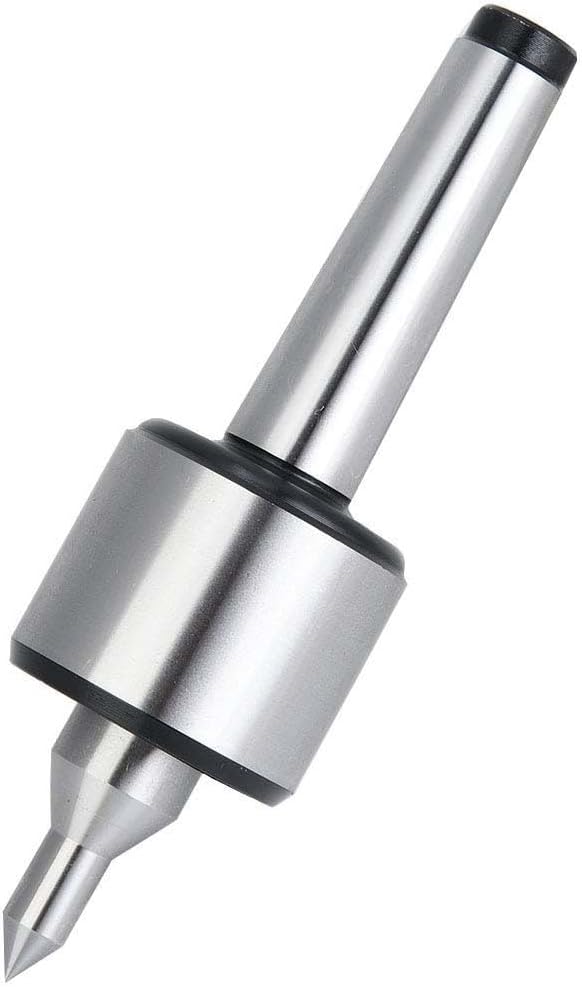 Live Center Con Triple Rodamiento Para Cono Morse Para Torno