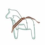 Dalahorse Cookie Cutter Set - 2 Pc's